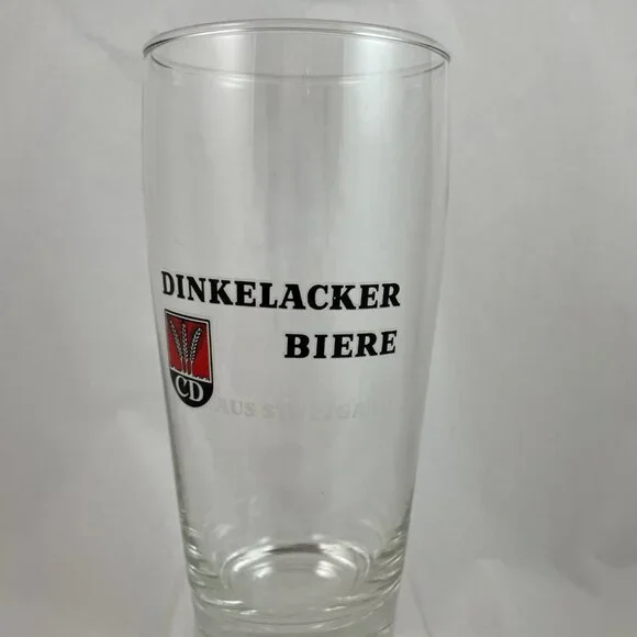 Vintage Dinkelacker Biere Glass 0.3L – Stuttgart Germany Brewery Collectible - Picture 1 of 6